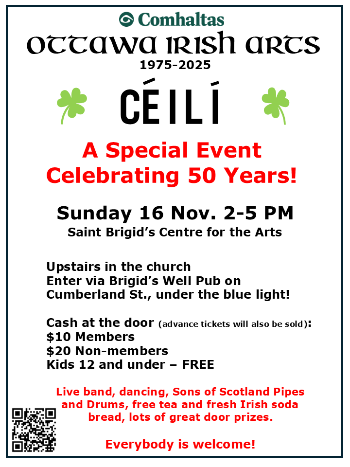 Nov2025 ceili poster